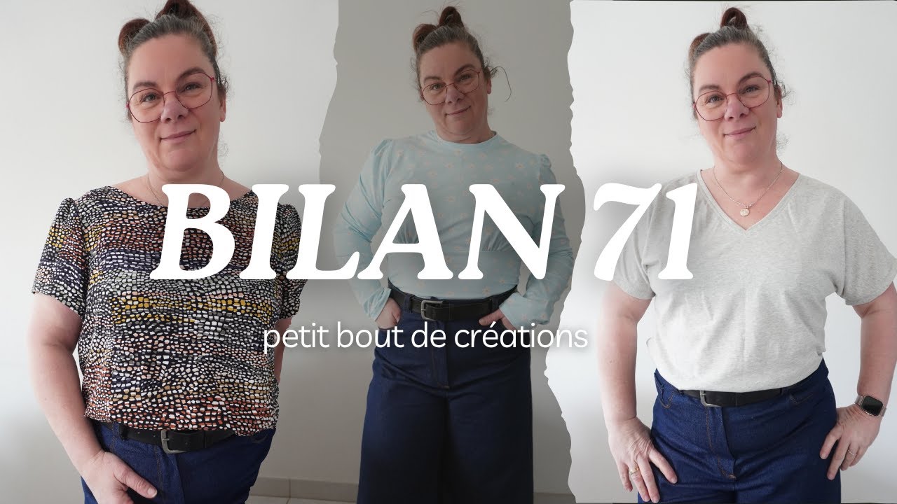 BILAN COUTURE #71 @Maison Fauve @Fibre Mood @Atelier Bernie