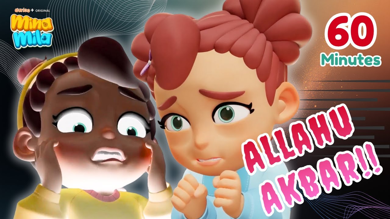 Islamic Cartoon Mina Mila | This Gives Me Goosebump! Compilation | The Makers of Omar&Hana | Durioo+