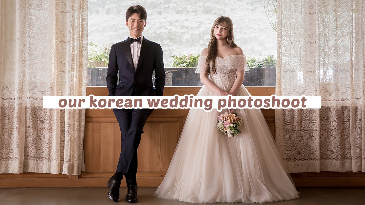 Our Korean Wedding Photoshoot Vlog! •• 국제커플 웨딩촬영 브이로그 (한국어 자막 있음)