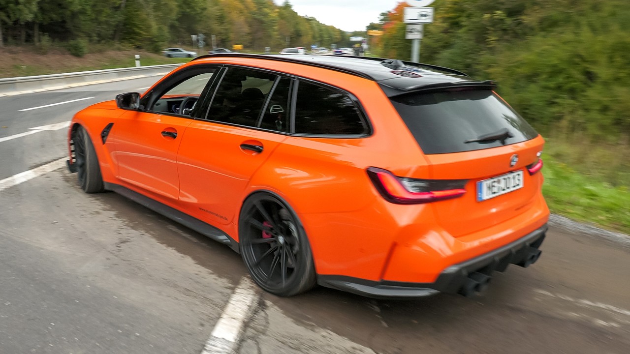 Cars Leaving N&uuml;rburgring Tankstelle - LOUD M3 G80, Viper ACR, Litchfield GT-R, C63 Black Series