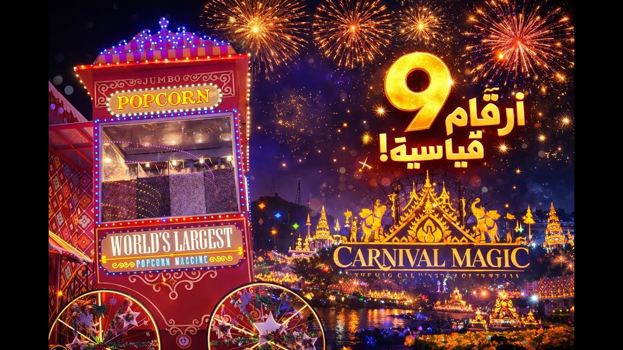 هذا مو عرض… هذا عالم كامل | كرنفال ماجيك بوكيت 🔥✨
