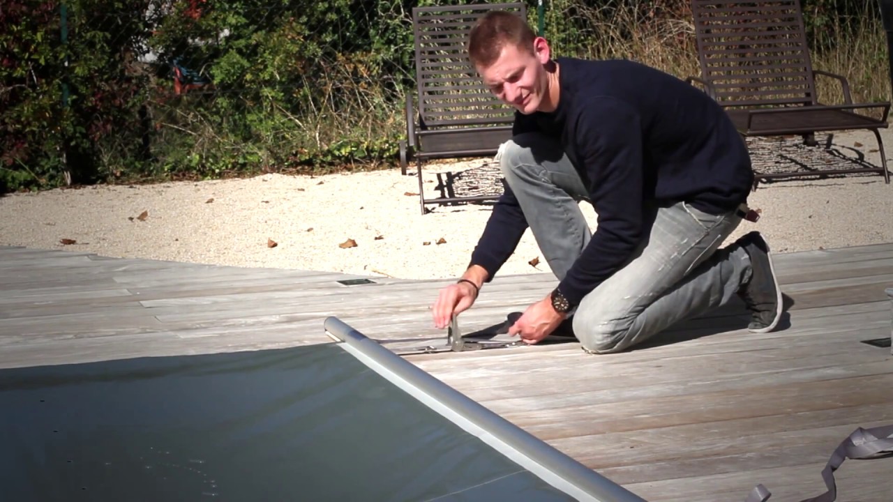Comment installer une Couverture à barres de Piscine