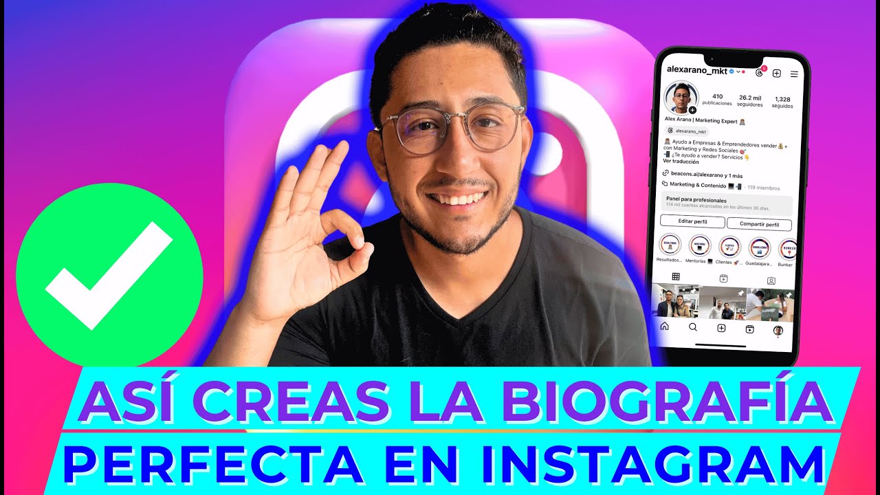 Cómo crear el PERFIL PERFECTO en Instagram 2026