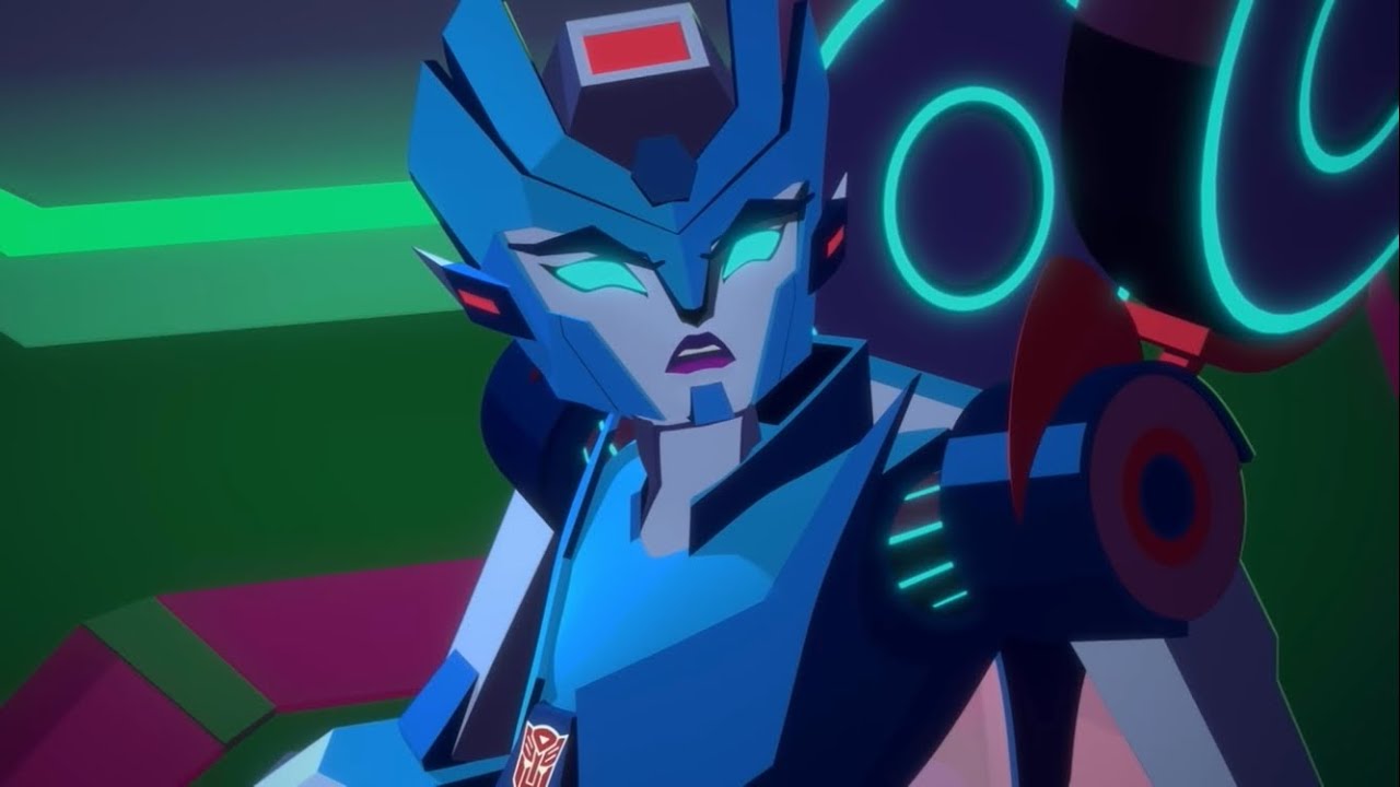 Transformers Cyberverse Chromia story/scenes 