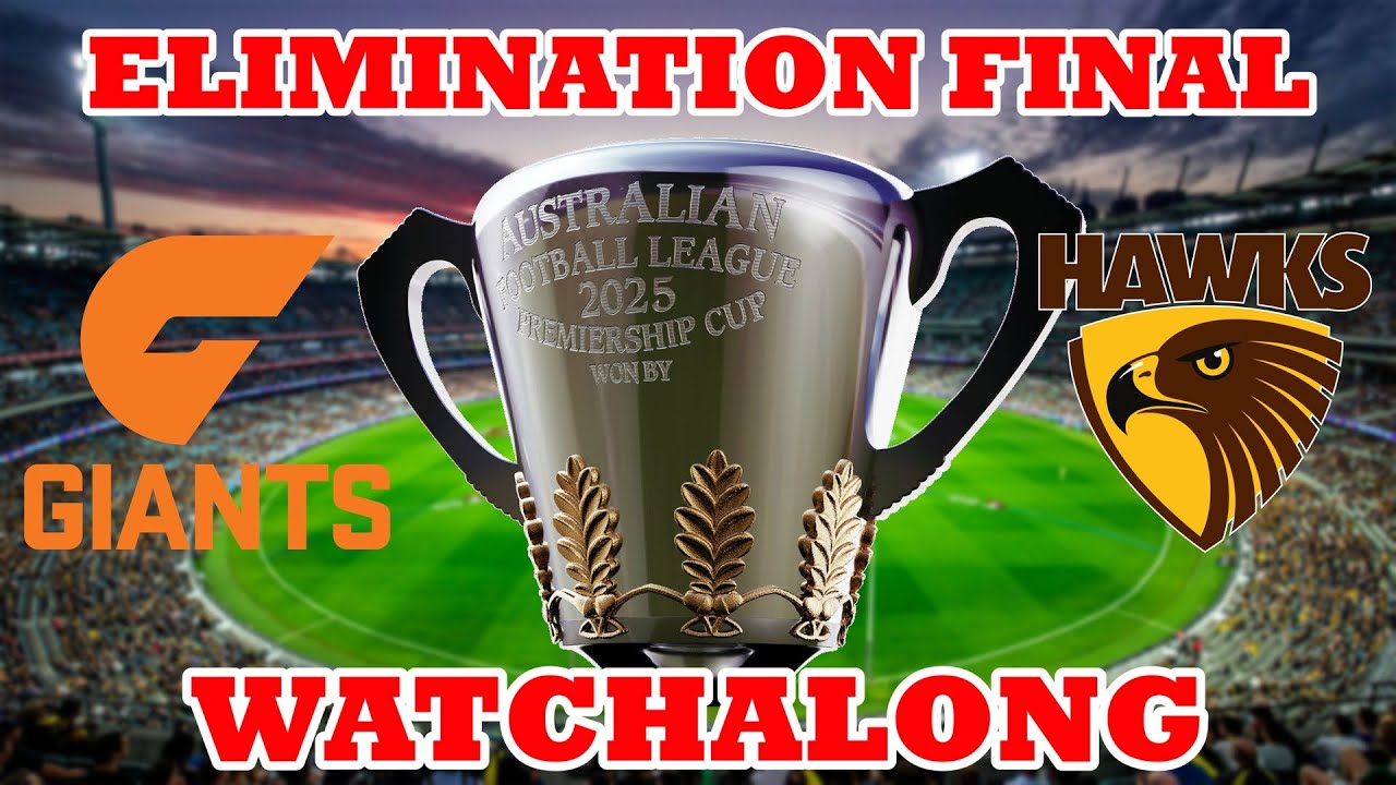 Giants v Hawks | LIVE AFL Watch Party