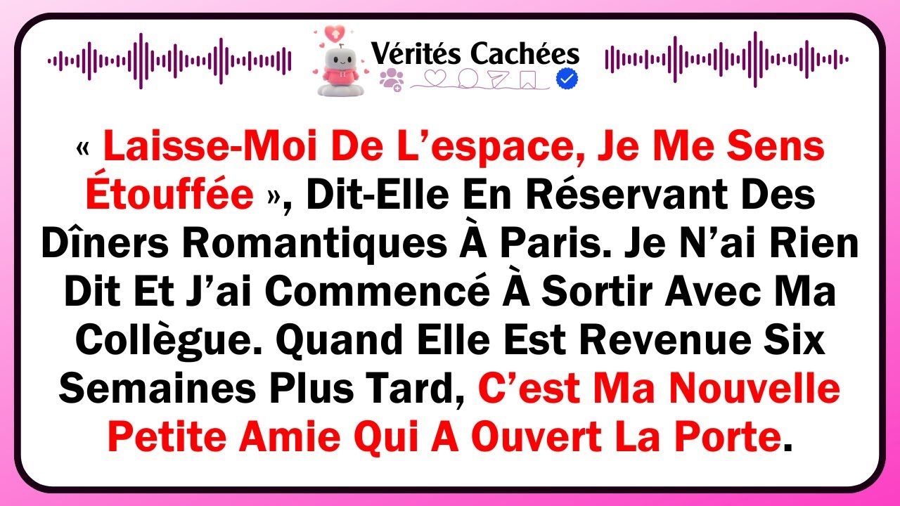 « Laisse-Moi De L’espace, Je Me Sens Étouffée », Dit-Elle En Réservant Des Dîners Romantiques À...