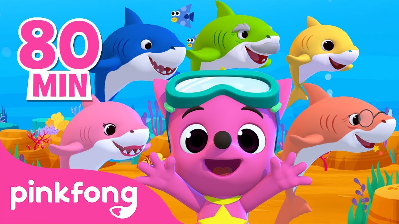 Baby Shark Italiano Medley 🦈｜Bimbo Squalo +Compilation｜Pinkfong, Bimbo Squalo! Canzoni per Bambini