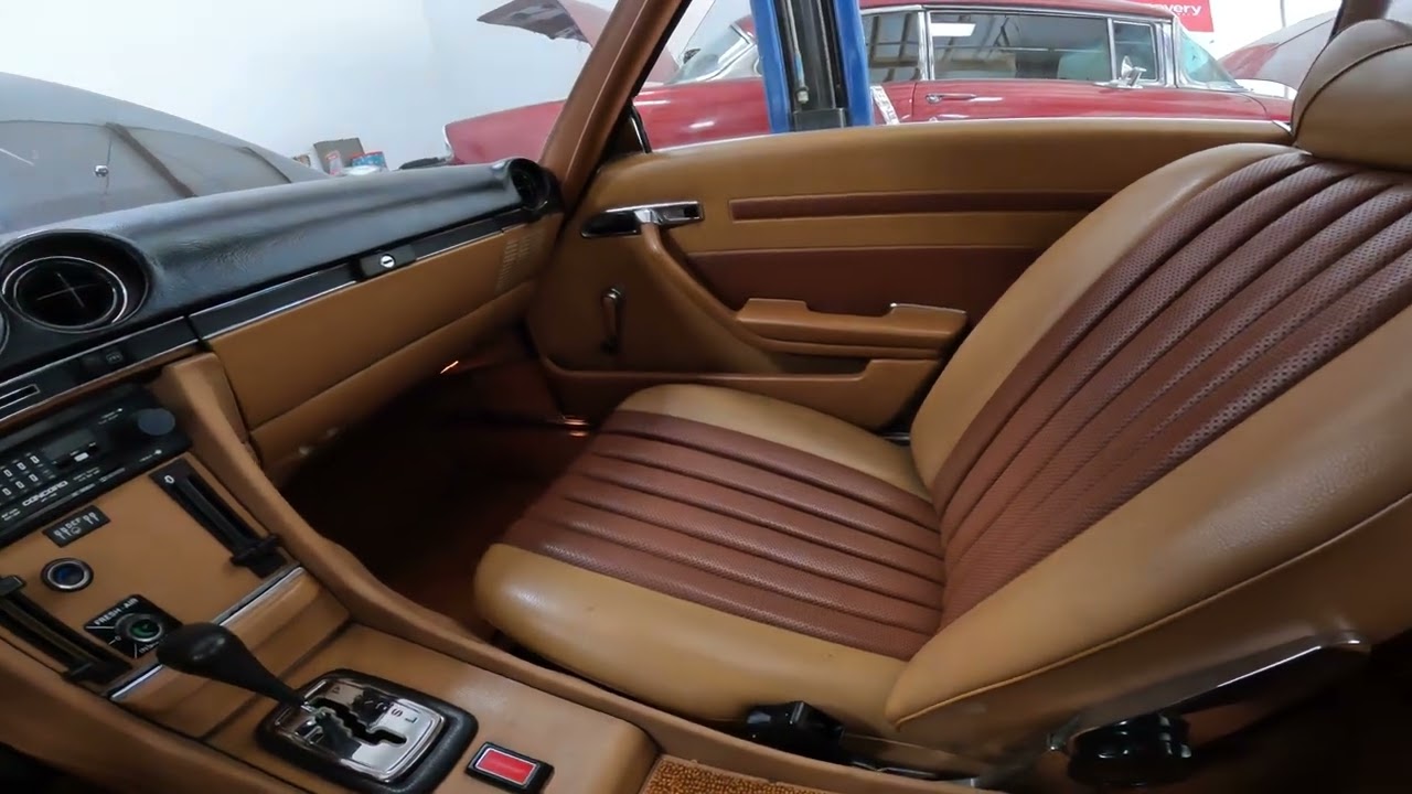 1972 Mercedes Benz 350SL Cold Start - Sold
