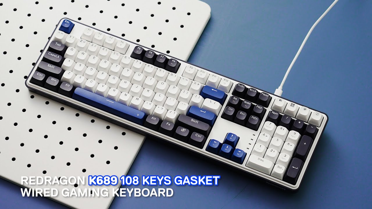 Unlock Your Typing Power with the Redragon K689: Customization, Comfort, and Control!