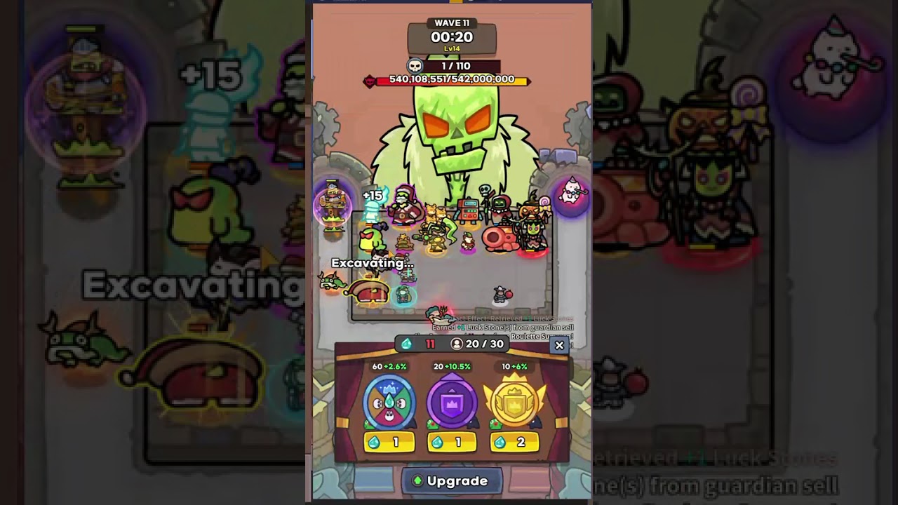 Lucky Defense - Guild Raid | 415m
