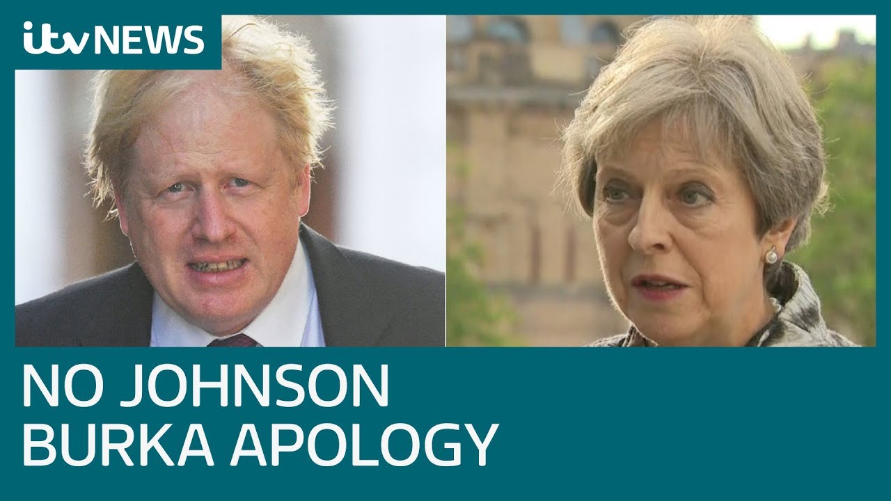 Boris Johnson won't apologise over burka comments despite calls from Theresa May | ITV News