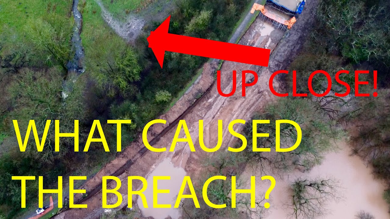 Whitchurch Canal, What Caused The Breach? + Second Boat Move BTS