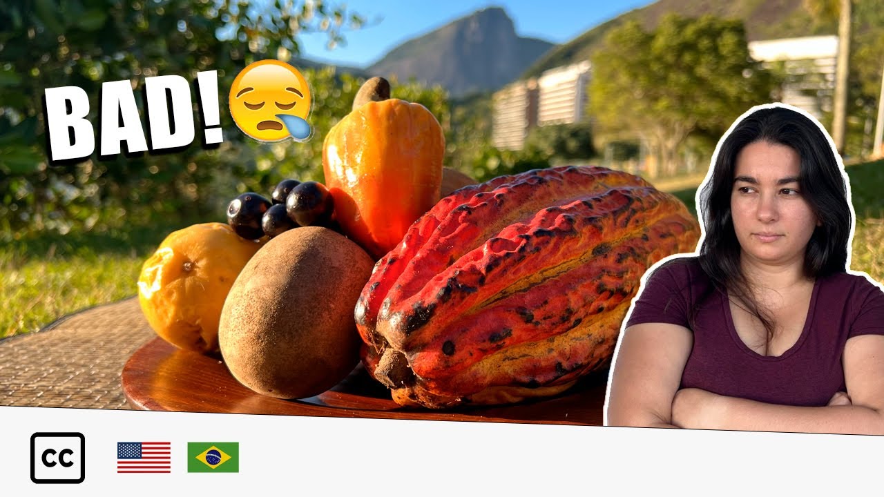 Eating Brazilian Fruits!