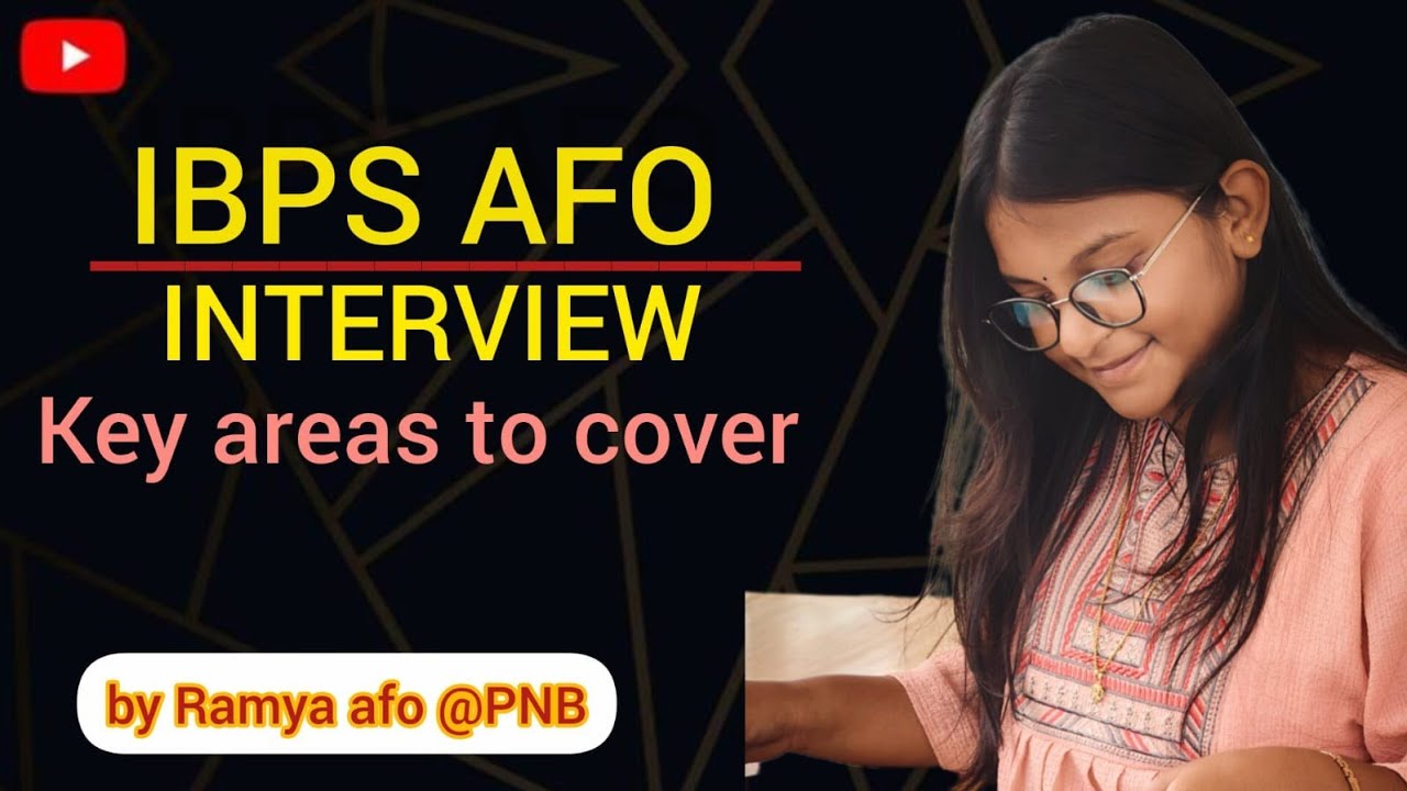 ПОДГОТОВКА К СОБЕСЕДОВАНИЮ В IBPS AFO | Полная стратегия + ключевые области для освещения 