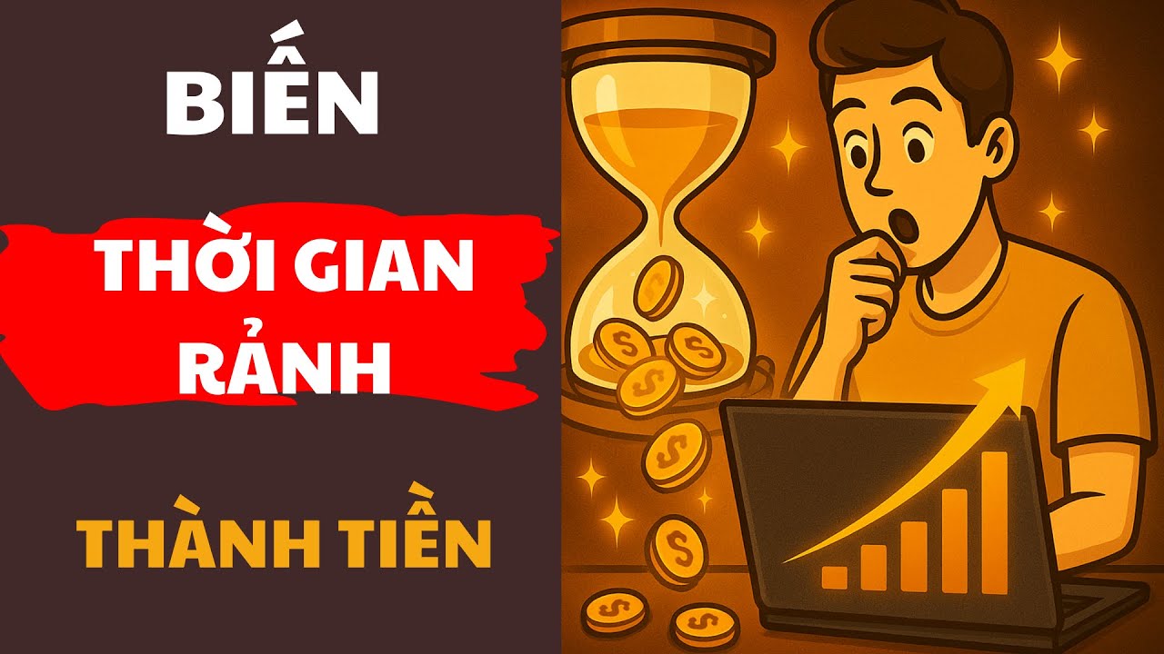 Biến Thời Gian Rảnh Thành Tiền – Khai Phá Mỏ Vàng Bị Bỏ Quên | Đạo Lập Nghiệp