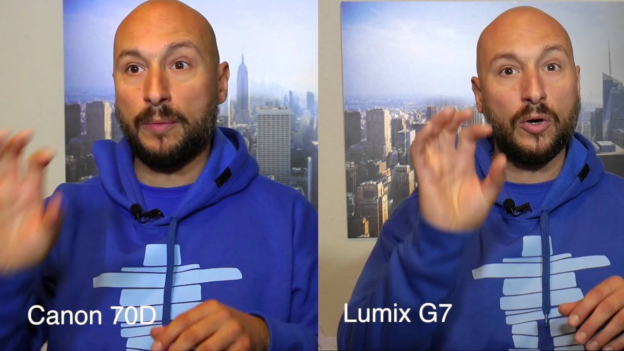 Canon 70D vs. Lumix G7, ideales para vídeo