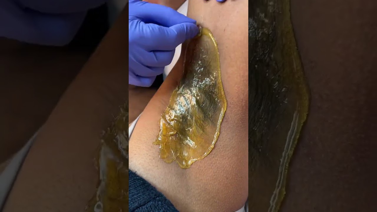 Satisfying underarm waxing using hard wax