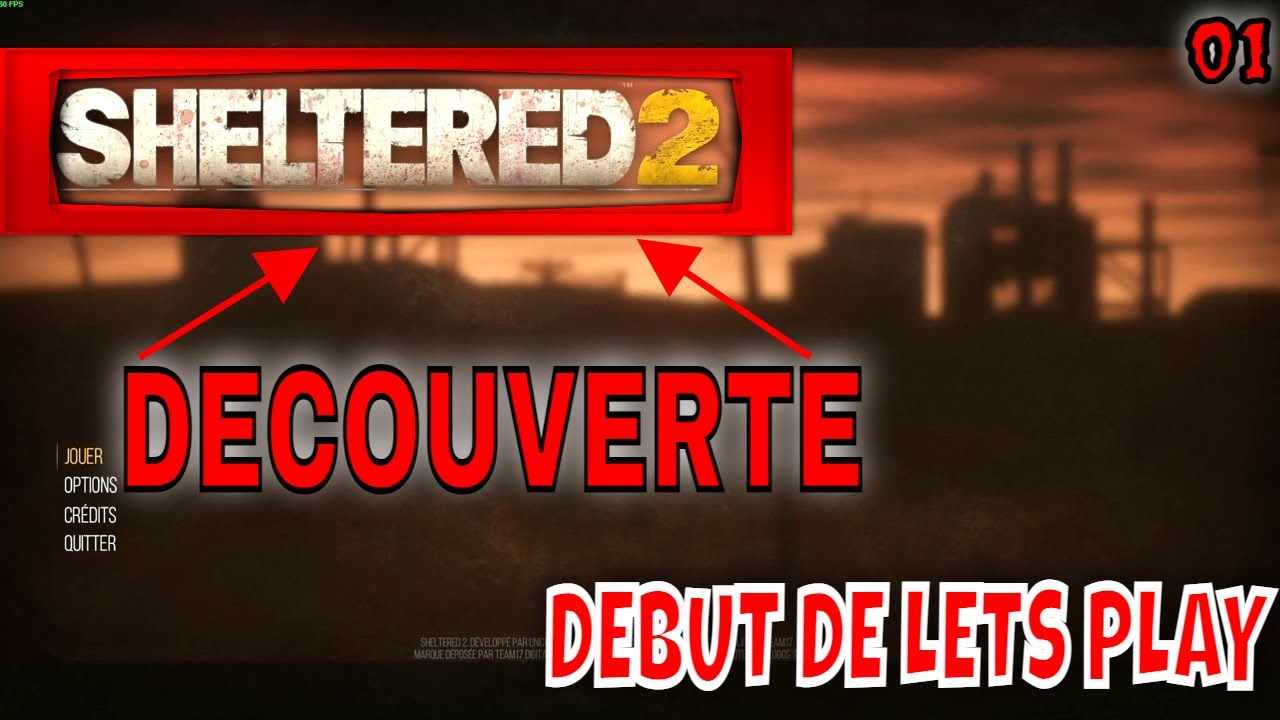SHELTERED 2 Découverte+début de let's play (épisode1)