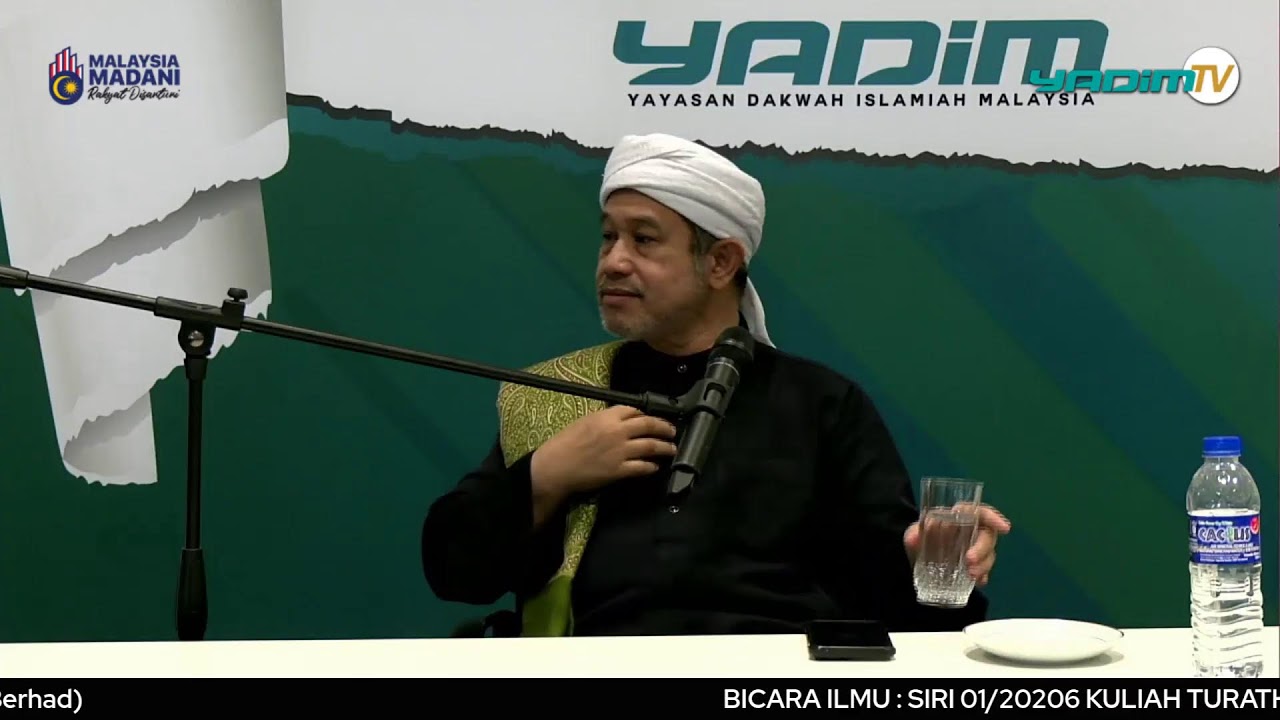 [LANGSUNG] BICARA ILMU : SIRI 01/20206 KULIAH TURATH MADANI