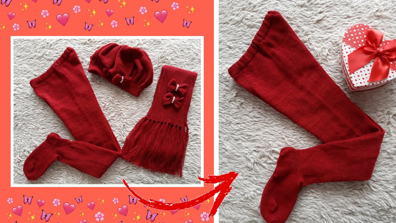 COMO FAZER MEIA CALÇA TAM. 2 ANOS - Ateliê Beleza em Fios
