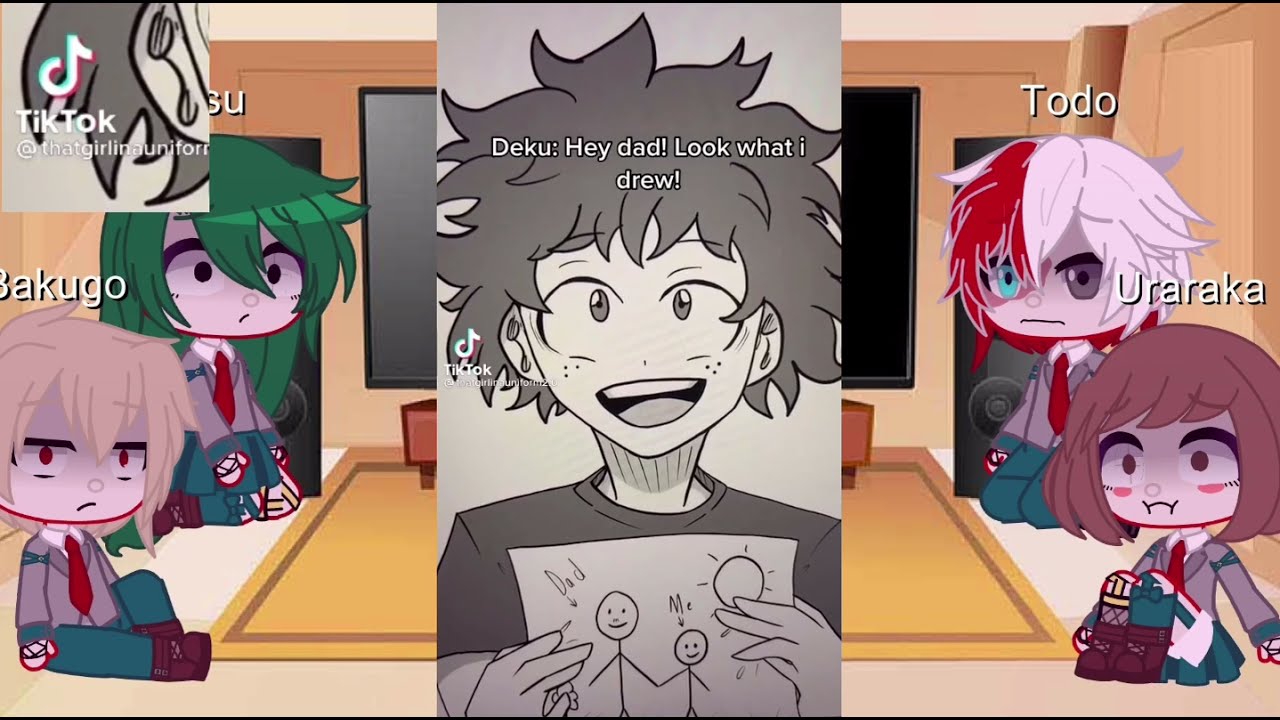 MHA/BNHA React To Angst/Sad Deku😭