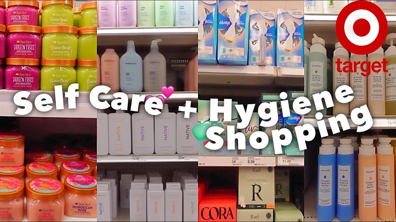 COME HYGIENE SHOP WITH ME AT TARGET | DISCOLORATION + FEMININE HYGIENE + BODY CARE