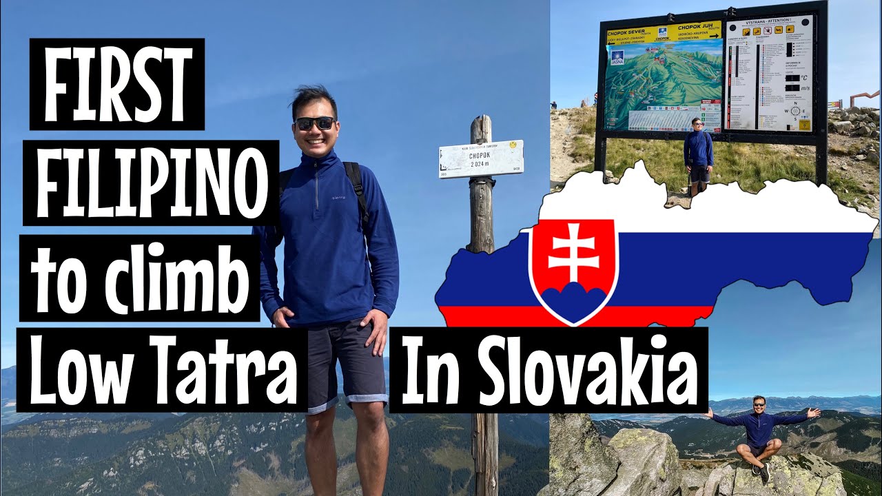 The FIRST Filipino to climb Low Tatra in Slovakia | Climbing Mountain Experience in Slovakia!