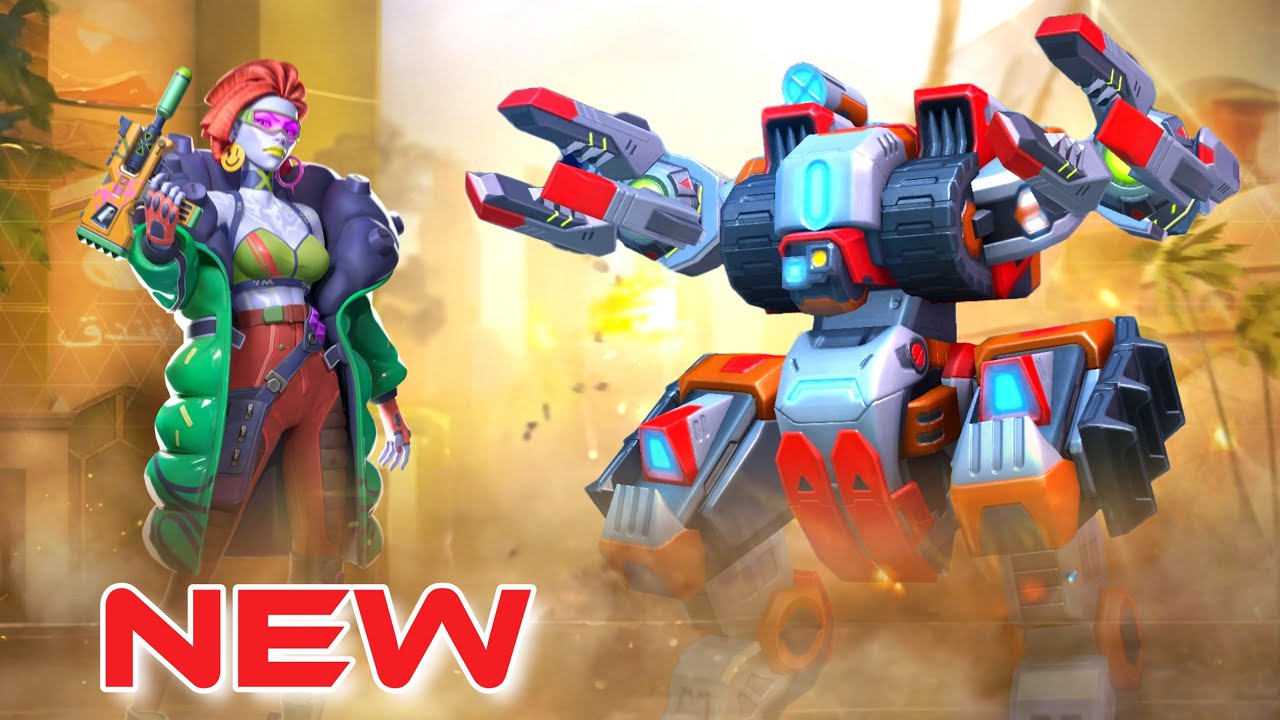 NEW PILOT Ingrid - Bastion and Graviton Beam - Mech Arena