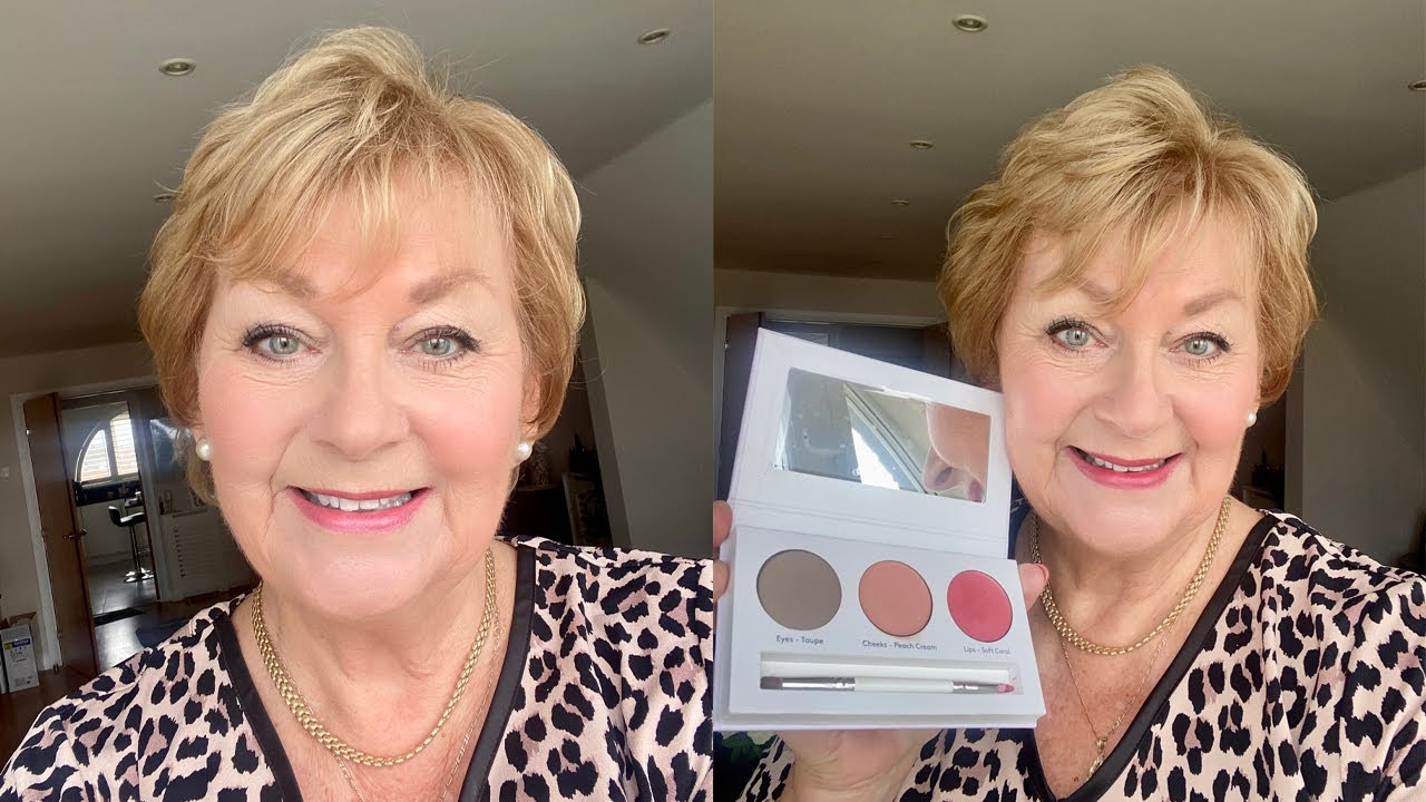Sue's Radiant Transformation: Trying Our New Everyday Makeup Palette - Look Fabulous Forever
