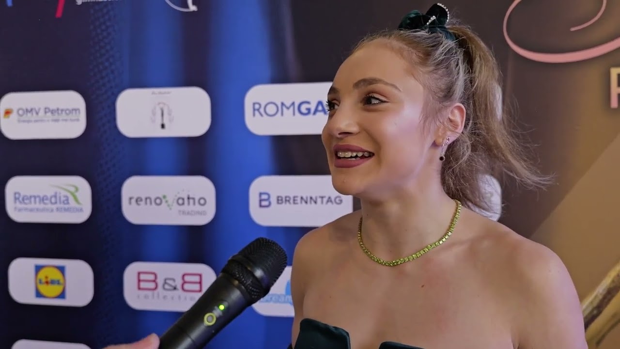 Sabrina Voinea, premiată la Gala Gimnasticii Românești