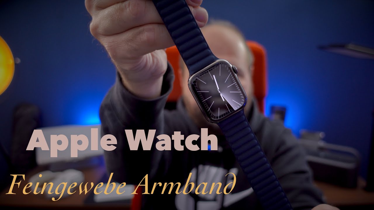 Feingewebe für eure Apple Watch - das neue FineWoven Armband angeschaut