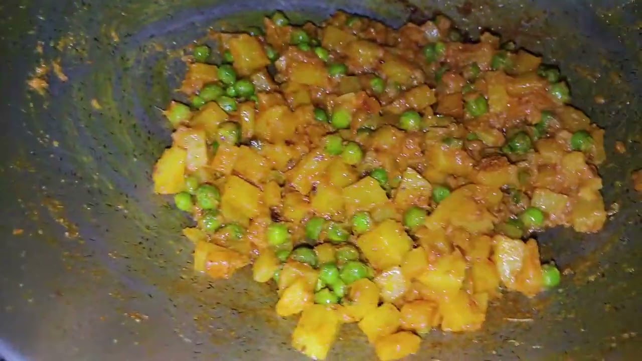 Matar paneer #Recipe ✨ cooking video 😋👌
