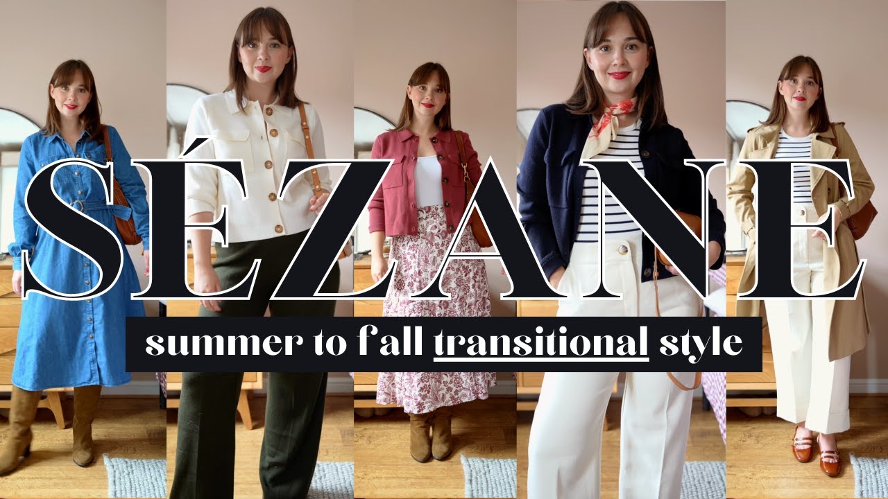 S&Eacute;ZANE HAUL / LATE SUMMER TO AUTUMN TRANSITIONAL PIECES