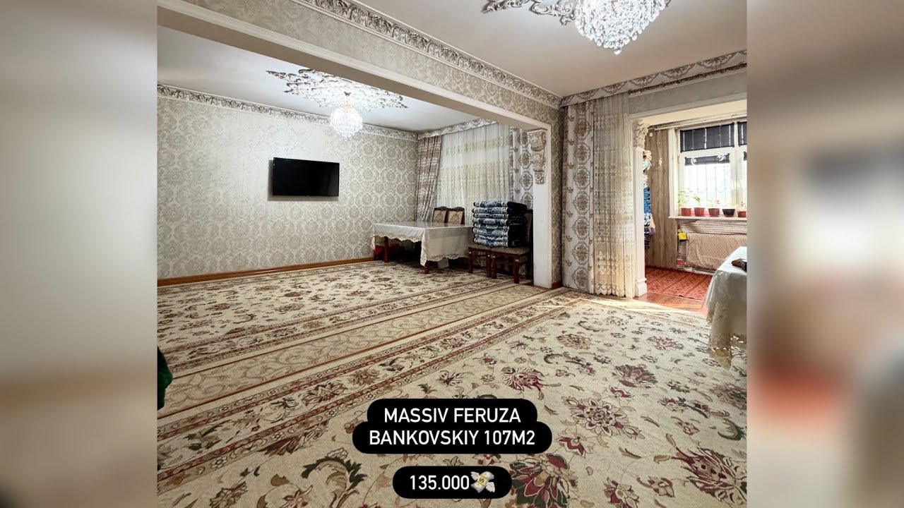 Bankovskiy Dom / 4 xona 107m2 ⏯️