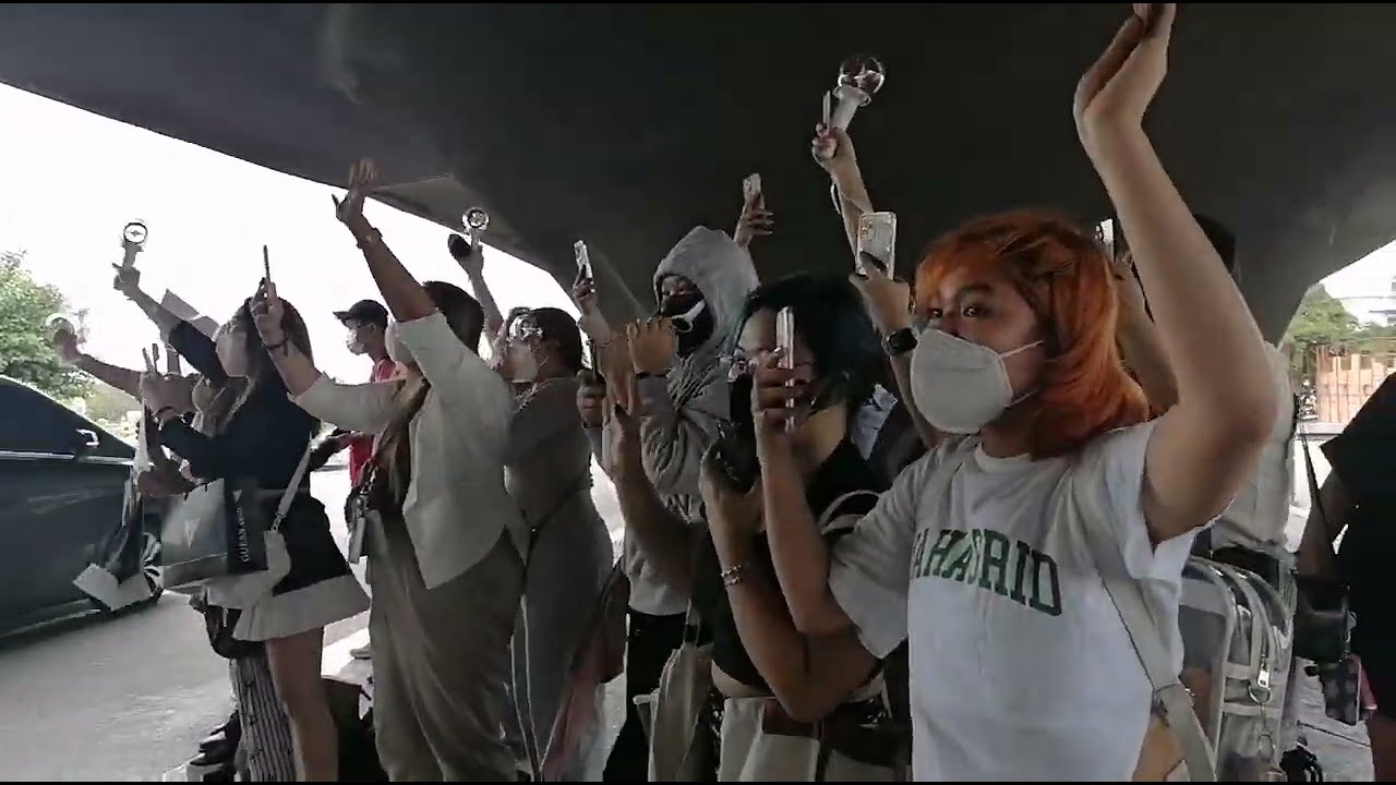 K--pop Stray kids arrival in Manila  #kpop #ninoyaquinointernationalairport #straykids