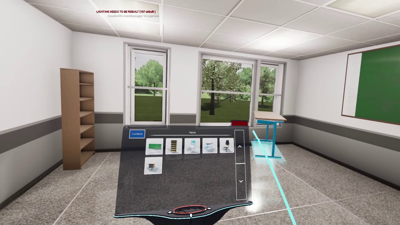 Convert BIM (School) to VR