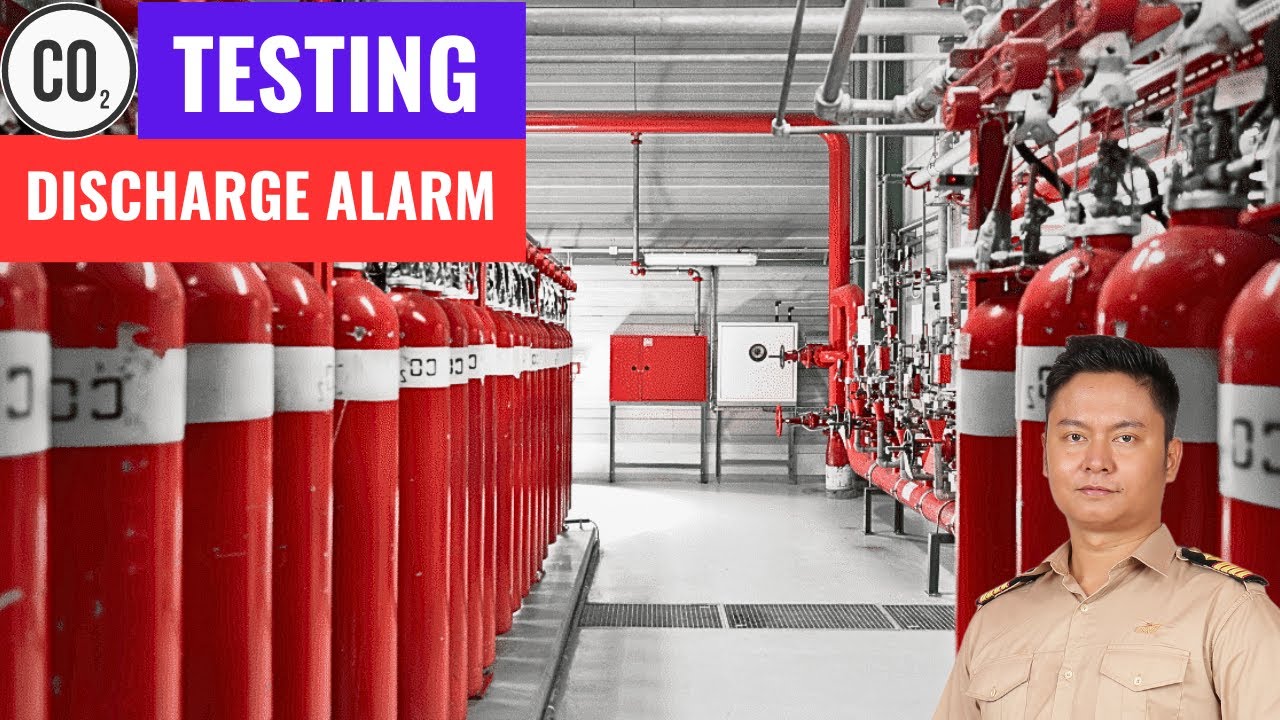 CO2 Discharge Alarm Testing | Safety of Life @ Sea | MOE MYiNT SHEiN | Technical Vlog : 071