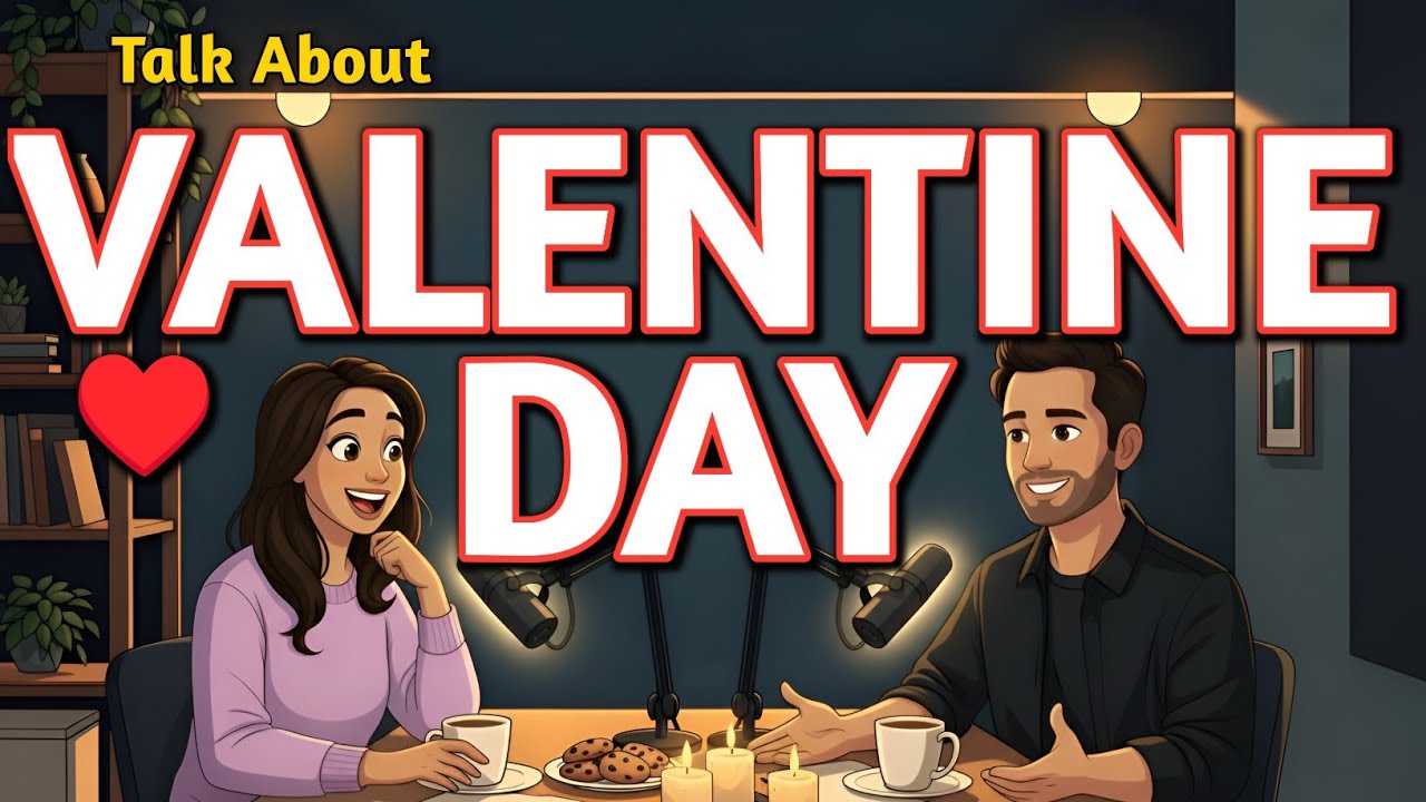 How to Talk About Valentine’s Day in English ❤️ | Real English Podcast for Speaking Fluency
