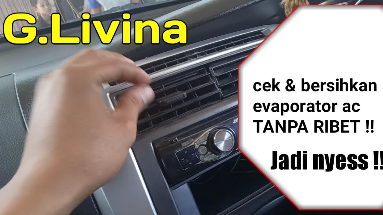 cara alternatif membersihkan evap ac mobil Grand livina tanpa bongkar , ac dingin maksimal