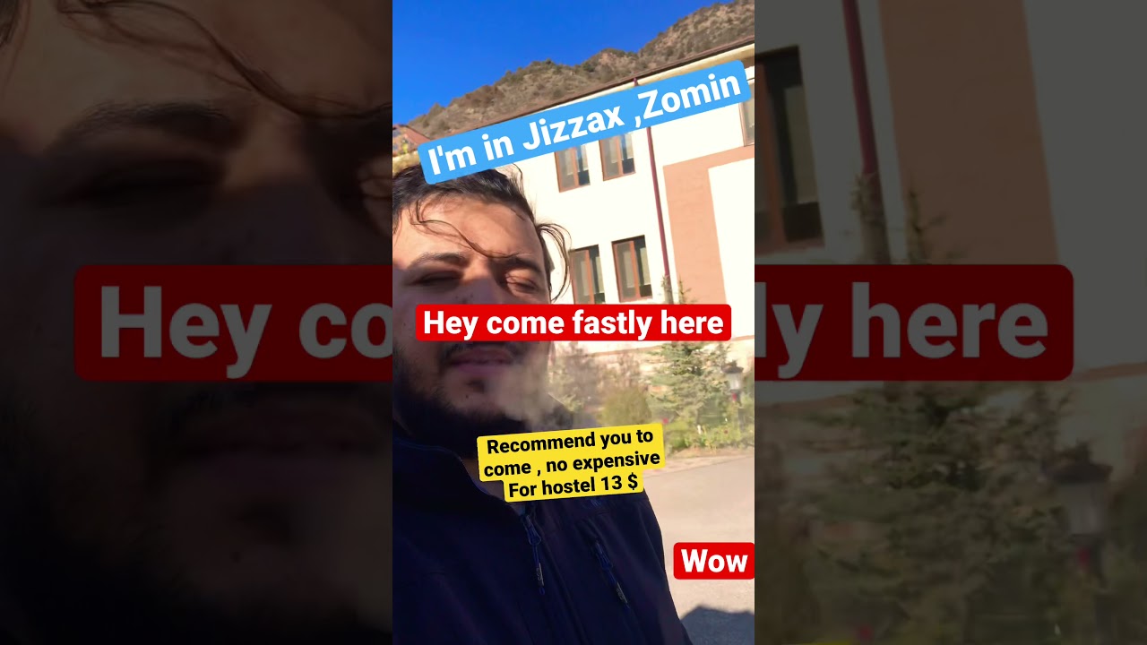 Let's Travel Jizzax, Uzbekistan