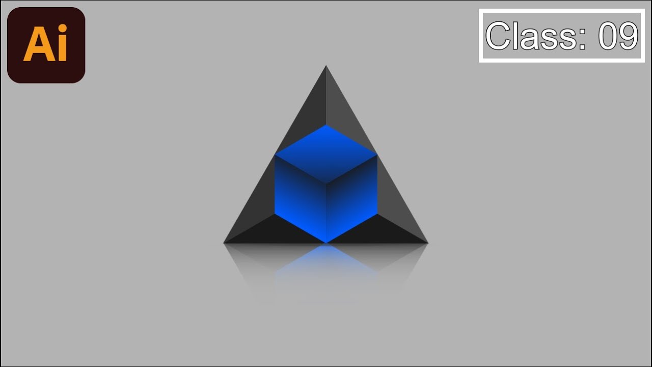 How to make Trigon logo in illustrator | illustrator tutorial | graphics tutorial | Jammu Graphics