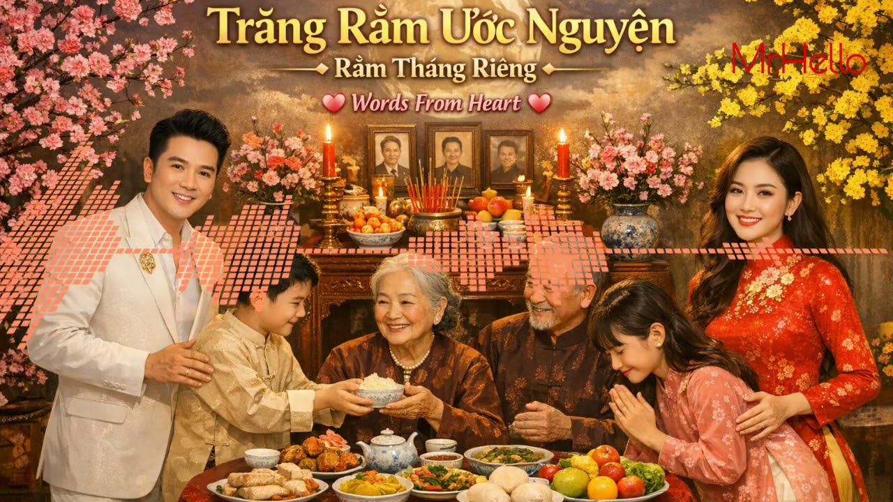 Trăng rằm Ước Nguyện - No.03 - Rằm Tháng Giêng 💞 Words From Heart 💞 #kenhnhacmoi
