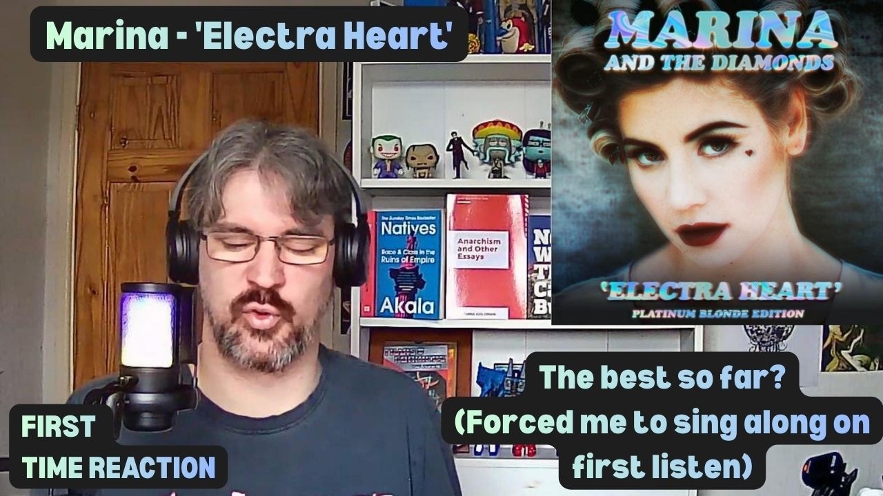 Dancing, & singing along with Marina - 'Electra Heart' (Platinum Blonde Ed) - First Time Reaction