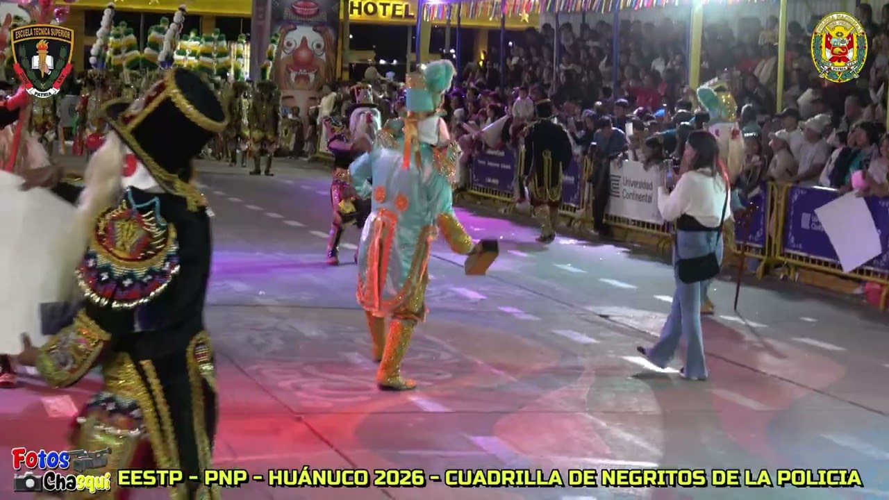 Cofradía de los Negritos de la Policía de Huánuco Año 2026