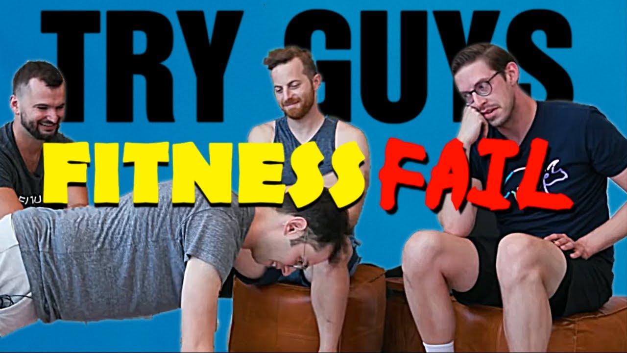TRY GUYS || Failing At Fitness Harder Than Last Time 💪