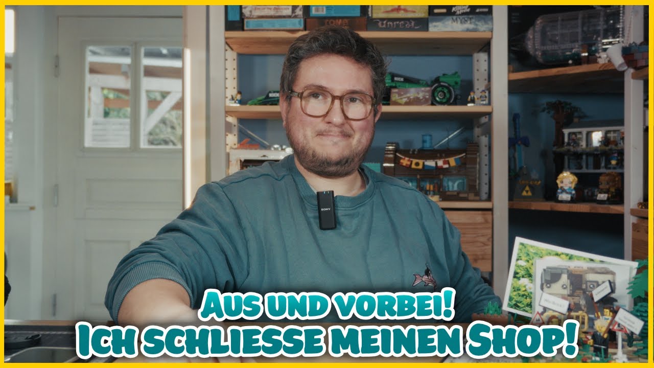 Es ist vorbei! Ich schließe meinen Shop!