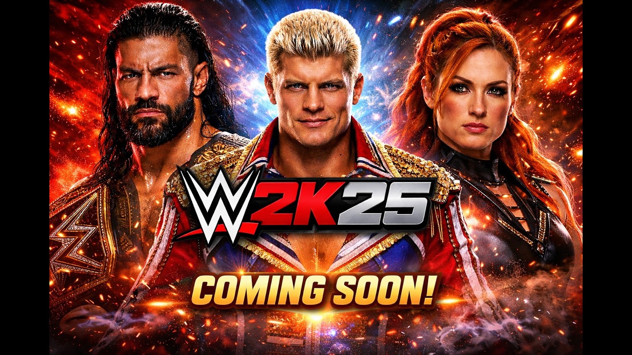WWE2K25 & BGMI LIVE 🔴 6 Finger Claw Monster Gameplay 😈