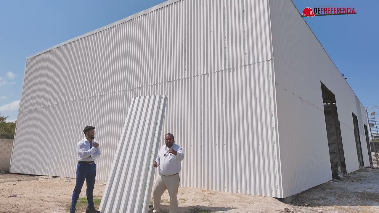 Novaplastik PVC R101 La lámina del futuro para naves industriales.