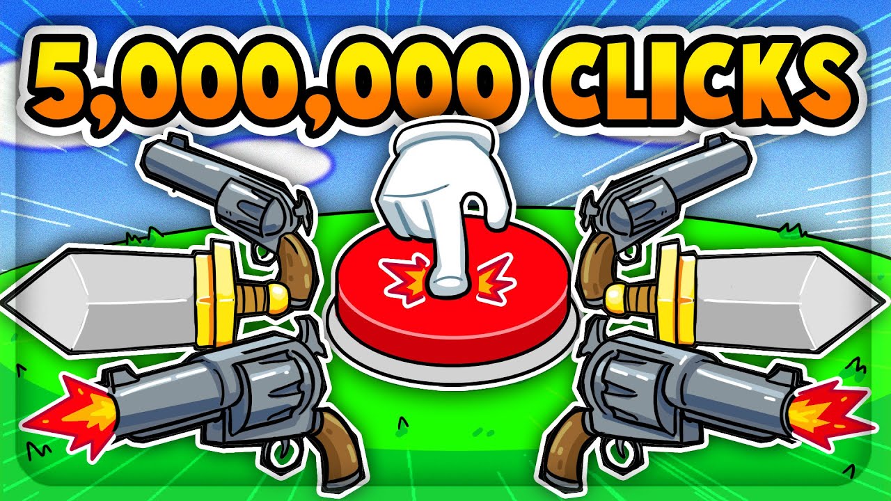 Upgrading Buttons to CHAMPION Level in Just Click the Button