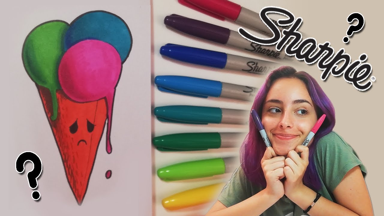 Sharpie Kalemler Hakkında... | Sharpie Challenge?